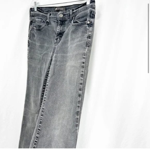 Levi’s Black/Gray 505 Straight Jeans 14 (Size 32) - Picture 5 of 11